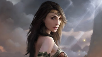 دانلود والپیپر واندر وومن آرت DC Wonder Woman Superhero Art