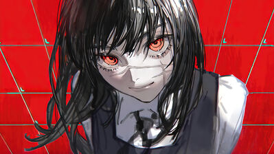 دانلود والپیپر چینسا من شیطان جنگ Chainsaw Man War Devil Art