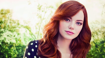 دانلود والپیپر اما استون با موی قرمز Emma Stone