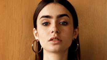 دانلود والپیپر لیلی کالینز ووگ Lily Collins Vogue