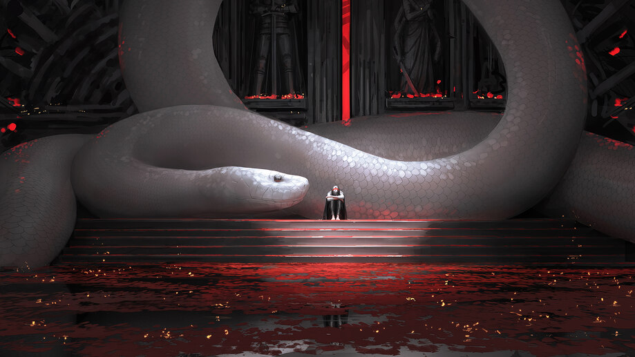دانلود والپیپر مار فانتزی Serpent Snake Fantasy