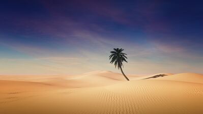 دانلود والپیپر منظره بیابان Desert Landscape Scenery