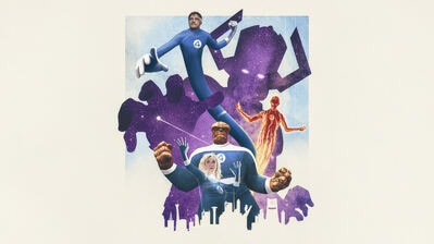 دانلود پوستر چهار شگفت‌انگیز: گام اول Fantastic 4: First Step Movie Members