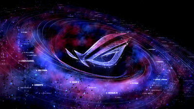 دانلود والپیپر ایسوس آر.او.جی ابرنواختر ASUS ROG Supernova Space