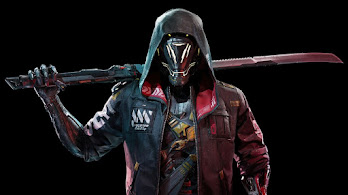 دانلود والپیپر گوست‌رانر Ghostrunner Cyberpunk Samurai