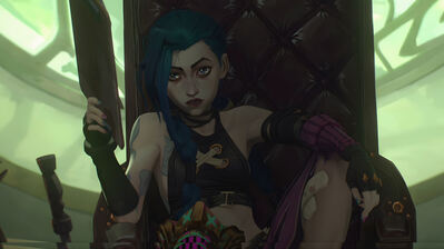 دانلود والپیپر جینکس سریال آرکین Jinx Arcane Series