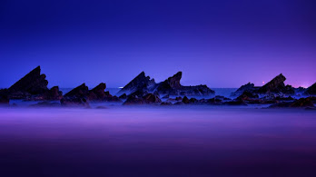 دانلود والپیپر آسمان شب Night Sky Scenery