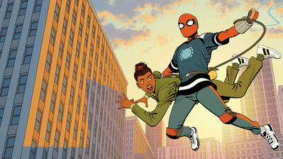 دانلود پوستر اسپایدرمن محله دوست داشتنی Your Friendly Neighborhood Spider-Man