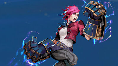 دانلود پوستر وی انیمیشن آرکین Arcane Vi League of Legends