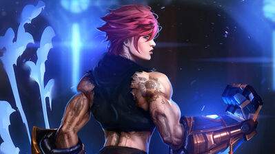 دانلود پوستر وی انیمیشن آرکین نتفلیکس Arcane Vi LoL Art