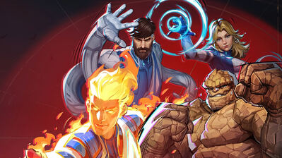 دانلود والپیپر فانتستیک فور مارول ریوالز Fantastic 4 Marvel Rivals