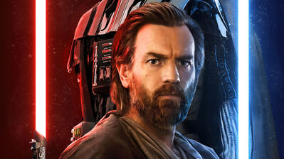 دانلود پوستر اوبی‌وان کنوبی ایوان مک‌گرگور Obi-Wan Kenobi TV Series | اوبی‌وان پیر و خسته ولی بازم می‌جنگه؛ تو جوان و خسته‌ای و فقط اسکرول می‌کنی.