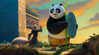 دانلود پوستر کونگ فو پاندا ۴ پو ژن Kung Fu Panda 4 Po Zhen