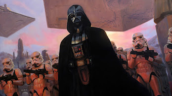 دانلود پوستر دارت ویدر و طوفان‌نوردان استار وارز Darth Vader Stormtroopers Star Wars