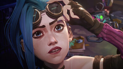 دانلود والپیپر جینکس آرکین (نتفلیکس) لول Jinx Arcane Netflix Series LoL