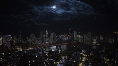 دانلود والپیپر شهر بازی مرد عنکبوتی ۲ Marvel's Spider-Man 2 Game City Scenery