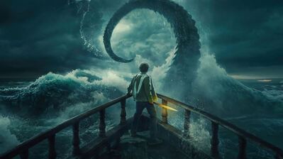 دانلود والپیپر پرسی جکسون Percy Jackson and the Olympians | پسر خدای دریاست، تو پسر هیچ‌کسی، حتی رئیس فروشگاه.