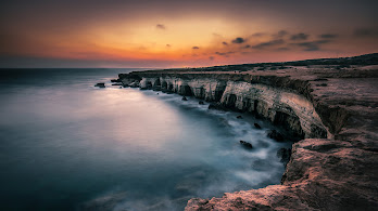 دانلود والپیپر منظره دریا و غروب Seascape Sea Sunset