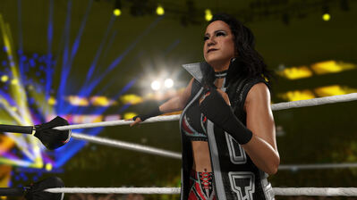 دانلود والپیپر کشتی‌گیر زن WWE 2K25 Women Wrestler
