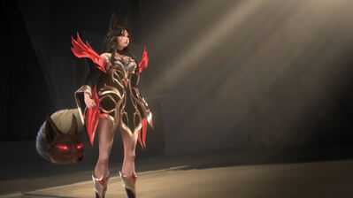 دانلود والپیپر اسکین اهری ایمرتلایزد لگند لول Ahri Immortalized Legend LoL