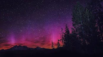 دانلود والپیپر آسمان شب پرستاره Night Sky Stars Scenery