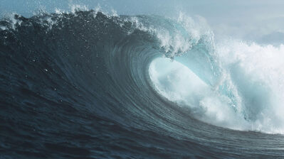 دانلود والپیپر منظره موج دریا Ocean Wave Scenery