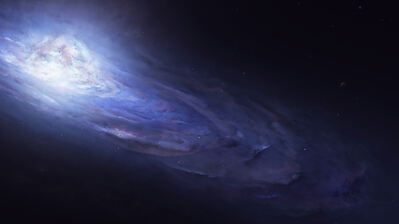 دانلود والپیپر کهکشان فضا Space Galaxy