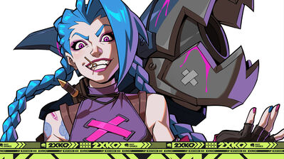 دانلود والپیپر جینکس ۲XKO Jinx 2XKO