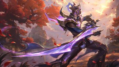 دانلود والپیپر مستر یی اسکین ویکتوریوس لیگ آف لجندز Master Yi Victorious Skin LoL Splash Art