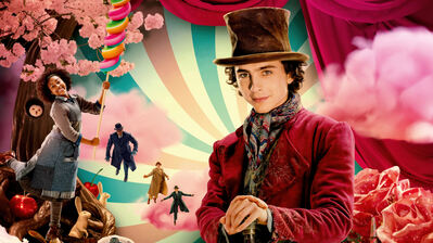 دانلود پوستر فیلم وونکا تیموتی شالامی Wonka Movie Poster Timothee Chalamet