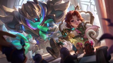 دانلود والپیپر بتل کوین آنی League of Legends Battle Queen Annie
