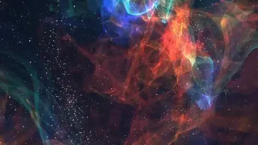دانلود والپیپر متحرک آبستره فضایی انتزاعی Abstract Nebula