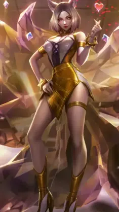 دانلود والپیپر متحرک آهری لیگ آو لجندز Ahri League of Legends