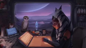 دانلود والپیپر متحرک آسوکا تانو لوفی Ahsoka Tano LoFi