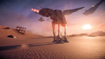 دانلود والپیپر متحرک AT-AT از Star Wars