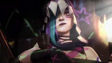 دانلود والپیپر متحرک جینکس Anarchic Rebel Jinx از لیگ افسانه‌ها League of Legends