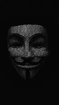 دانلود والپیپر متحرک ماسک ناشناس – نماد Anonymous