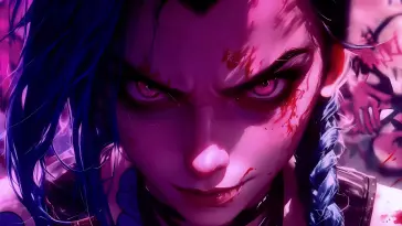 دانلود والپیپر متحرک جینکس ناآرام آرکین Jinx on Edge Arcane