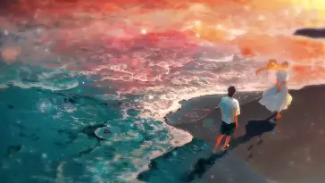 دانلود والپیپر متحرک پیاده‌روی ساحلی Beach Walk