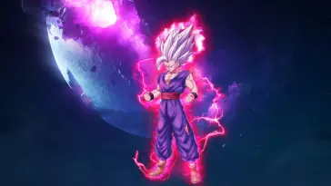 دانلود والپیپر متحرک بیست گوهان Beast Gohan از Dragon Ball
