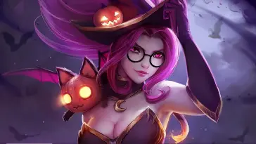 دانلود والپیپر متحرک جینای افسونگر League of Legends Bewitching Janna