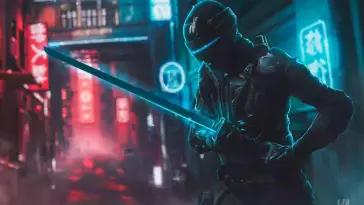 دانلود والپیپر متحرک فانتزی و تخیلی – شمشیر آینده Blade of the Future