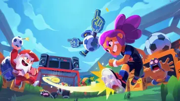 دانلود والپیپر متحرک براول استارز Brawl Stars فوتبال