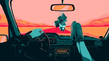 دانلود والپیپر متحرک رانندگی ماشین Car Driving