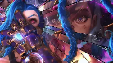 دانلود والپیپر متحرک جهان آشفته جینکس از Arcane