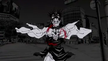 دانلود والپیپر متحرک چوسو سیاه‌وسفید Choso Black and White از Jujutsu Kaisen