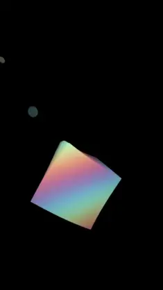 دانلود والپیپر متحرک مکعب رنگارنگ سه‌بعدی Colorful Cube 3D