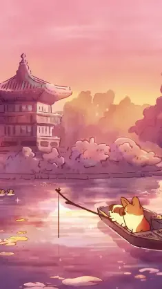 دانلود والپیپر متحرک سگ کورگی Corgi Adventure