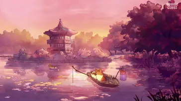 دانلود والپیپر متحرک سگ کورگی در ماجراجویی Corgi Adventure
