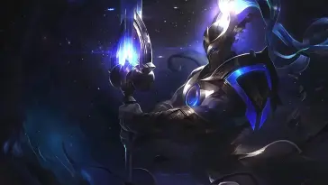 دانلود والپیپر متحرک شین ژائو مدافع کیهانی Cosmic Defender Xin Zhao League of Legends